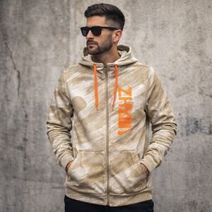 Nike Tan and Orange Men's Jacket